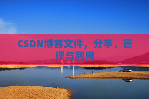 CSDN博客文件，分享、管理与利用